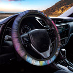 Colorful Horse Painting Print Car Steering Wheel Cover