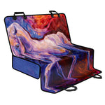 Colorful Horse Portrait Print Pet Car Back Seat Cover