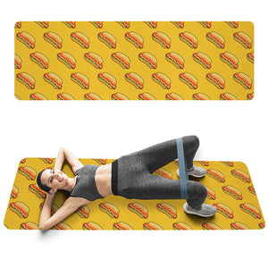 Colorful Hot Dog Pattern Print Yoga Mat – GearFrost