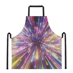 Colorful Hyperspace Print Apron
