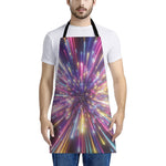 Colorful Hyperspace Print Apron