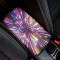 Colorful Hyperspace Print Car Center Console Cover