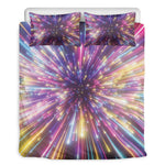 Colorful Hyperspace Print Duvet Cover Bedding Set