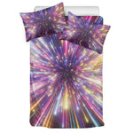 Colorful Hyperspace Print Duvet Cover Bedding Set