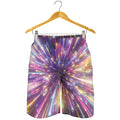 Colorful Hyperspace Print Men's Shorts