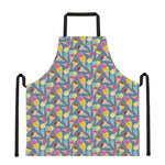 Colorful Ice Cream Pattern Print Apron