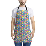 Colorful Ice Cream Pattern Print Apron