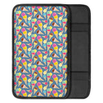Colorful Ice Cream Pattern Print Car Center Console Cover