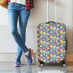 Colorful Ice Cream Pattern Print Luggage Cover