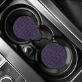 Colorful Indian Elephant Pattern Print Car Coasters