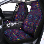 Colorful Indian Elephant Pattern Print Universal Fit Car Seat Covers