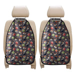 Colorful Japanese Sushi Pattern Print Car Seat Organizers
