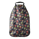 Colorful Japanese Sushi Pattern Print Car Seat Organizers