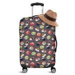 Colorful Japanese Sushi Pattern Print Luggage Cover