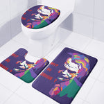 Colorful Joker Why So Serious Print 3 Piece Bath Mat Set