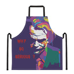 Colorful Joker Why So Serious Print Apron