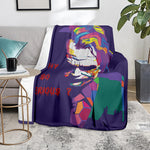 Colorful Joker Why So Serious Print Blanket