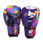 Colorful Joker Why So Serious Print Boxing Gloves