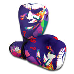 Colorful Joker Why So Serious Print Boxing Gloves