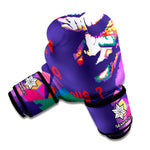 Colorful Joker Why So Serious Print Boxing Gloves