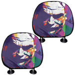 Colorful Joker Why So Serious Print Car Headrest Covers