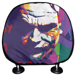 Colorful Joker Why So Serious Print Car Headrest Covers