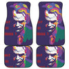 Colorful Joker Why So Serious Print Front and Back Car Floor Mats