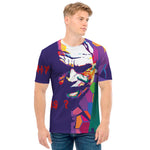 Colorful Joker Why So Serious Print Men's T-Shirt