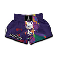 Colorful Joker Why So Serious Print Muay Thai Boxing Shorts