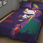 Colorful Joker Why So Serious Print Quilt Bed Set
