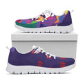 Colorful Joker Why So Serious Print White Running Shoes
