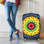 Colorful Kaleidoscope Print Luggage Cover
