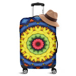 Colorful Kaleidoscope Print Luggage Cover