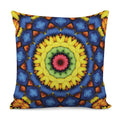 Colorful Kaleidoscope Print Pillow Cover