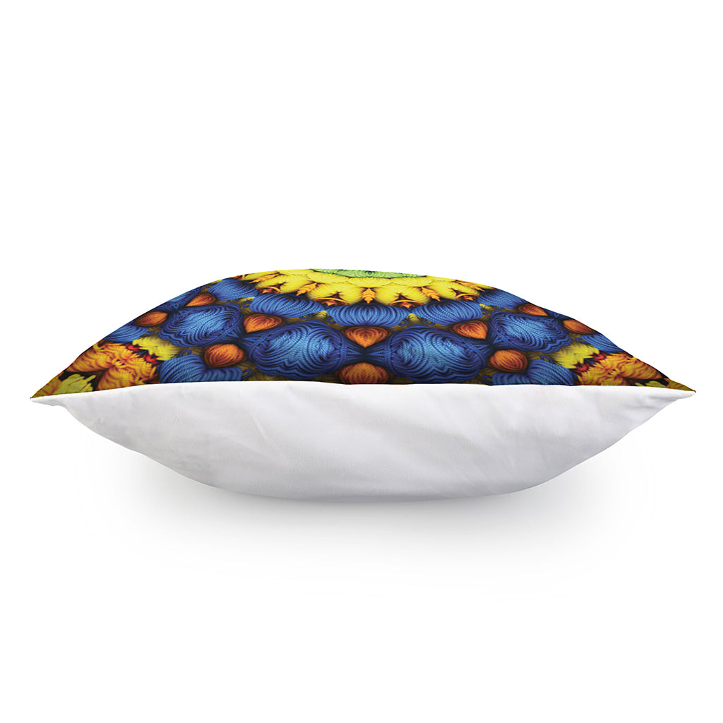 Colorful Kaleidoscope Print Pillow Cover