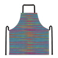 Colorful Knitted Pattern Print Apron