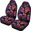 Colorful Leaf Tropical Pattern Print Universal Fit Car Seat Covers
