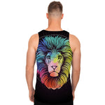 Colorful Leo Sign Print Men's Tank Top