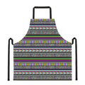 Colorful Leopard Navajo Tribal Print Apron