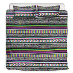 Colorful Leopard Navajo Tribal Print Duvet Cover Bedding Set