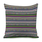 Colorful Leopard Navajo Tribal Print Pillow Cover
