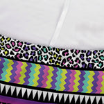 Colorful Leopard Navajo Tribal Print Sofa Cover