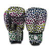 Colorful Leopard Print Boxing Gloves