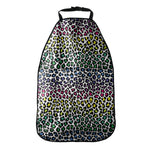 Colorful Leopard Print Car Seat Organizers