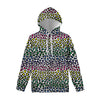 Colorful Leopard Print Pullover Hoodie