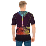 Colorful Libra Sign Print Men's T-Shirt