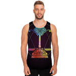 Colorful Libra Sign Print Men's Tank Top