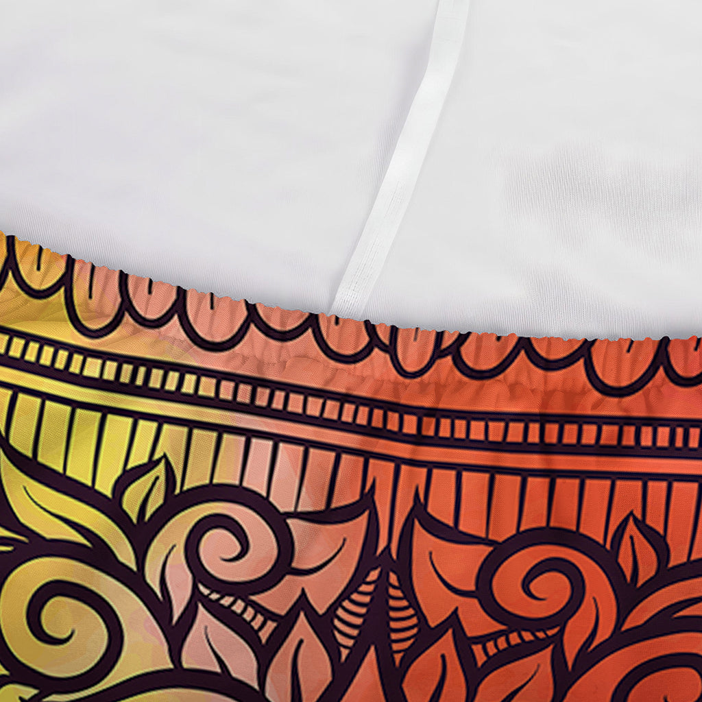Colorful Libra Sign Print Sofa Cover