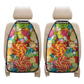 Colorful Lollipop And Candy Print Car Seat Organizers