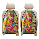Colorful Lollipop And Candy Print Car Seat Organizers